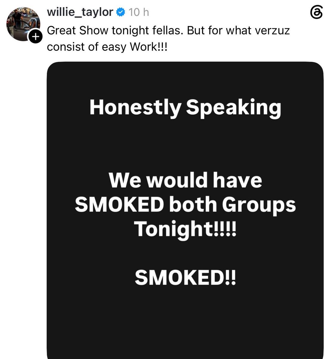 Phil_Lewis_'s tweet photo. Willie Taylor of Day26 on the Pretty Ricky and B2K #Verzuz last night: https://t.co/rtwpwPB6DU