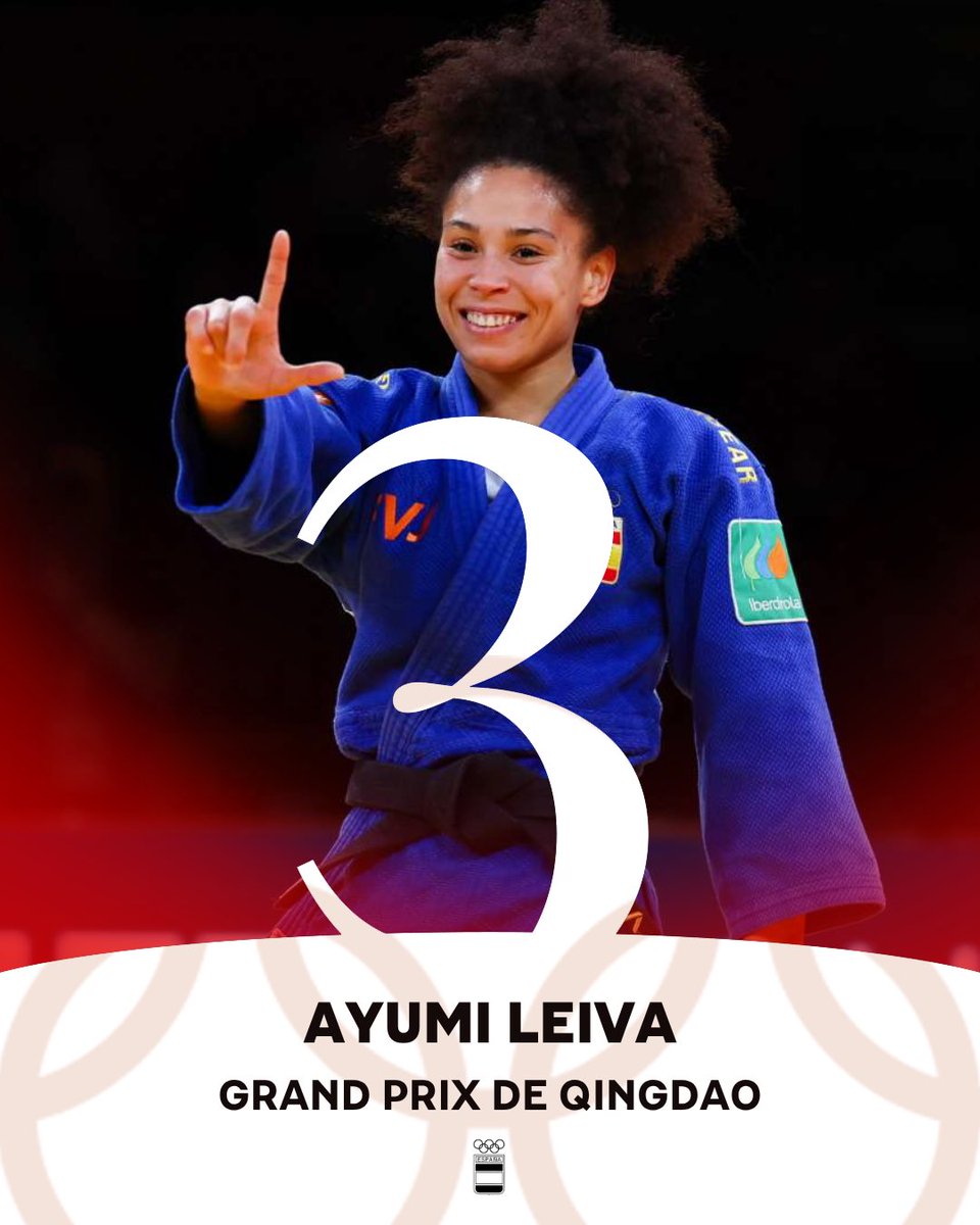 COE_es's tweet photo. 🥋🥉 𝐁𝐑𝐎𝐍𝐂𝐄 𝐏𝐀𝐑𝐀 𝐀𝐘𝐔𝐌𝐈

🫶 Ayumi Leiva sube al podio en el Grand Prix de Qingdao con una gran medalla de bronce.

👏💪 ¡Enhorabuena, Ayumi! https://t.co/FGmSyYw3q7