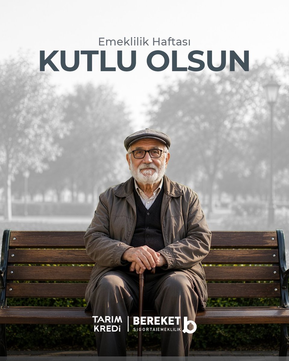 bereketcomtr's tweet photo. Bugün yapacağınız küçük bir yatırım, yarın kurduğunuz büyük hayallere dönüşebilir. Çünkü güvenli ve konforlu bir emeklilik için en değerli adım, geleceği bugünden planlamaktır.

Emeklilik Haftası Kutlu Olsun!

#BereketEmeklilik #HayatınızınBPlanı #TarımKredi https://t.co/T2DXJz3gZs