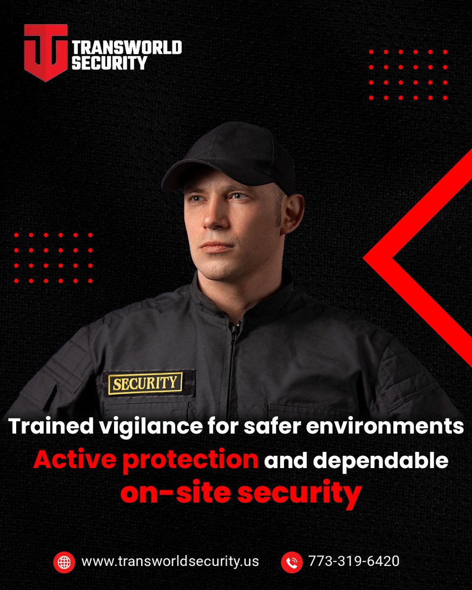 transworld0's tweet photo. At Transworld Security, our trusted security guard services deliver professional protection, constant vigilance, and dependable peace of mind for everyday safety.
.
#SecurityServices #ProfessionalProtection #SafetyFirst #TrustedSecurity #PeaceOfMind https://t.co/v0Zv9Hwv9m