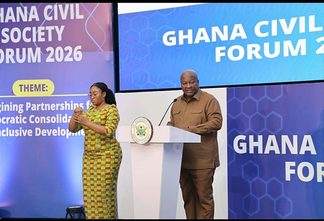 AcepaAfrica's tweet photo. Our ED, Dr. @DramanRasheed, moderated a panel at Day 1 of #GCSF2026 on “Reimagining Partnerships for Democratic Consolidation &amp; Inclusive Development.” The forum brings together CSOs &amp; government actors to strengthen collaboration for accountable &amp; responsive public institutions. https://t.co/SU1xluZrps