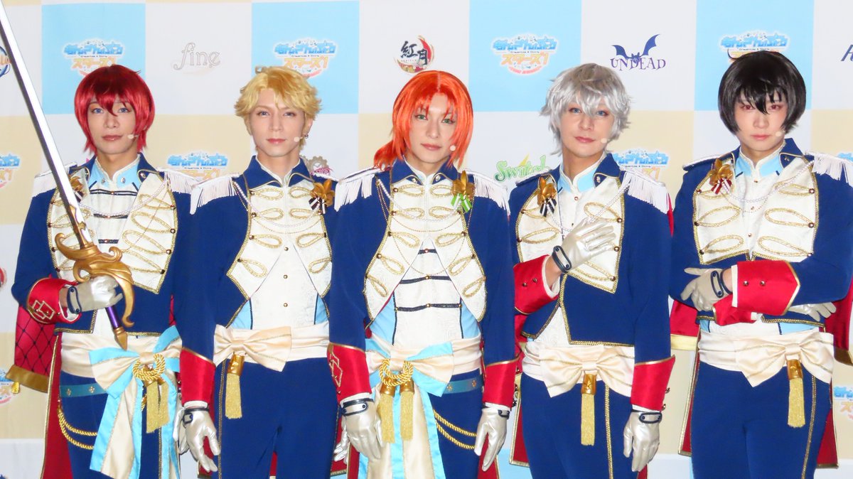 TBS_geino's tweet photo. 『あんさんぶるスターズ！THE STAGE』
-Requiem from Knights-初日会見の写真を公開✨

会見の様子はYouTubeを✅ 
🎥➡https://t.co/e2xf4uHnVD

#あんステ #あんさんぶるスターズ #あんスタ #Knights #橋本祥平 #高崎翔太 #荒牧慶彦 #北村諒 #北川尚弥 https://t.co/izAFHnYqLr