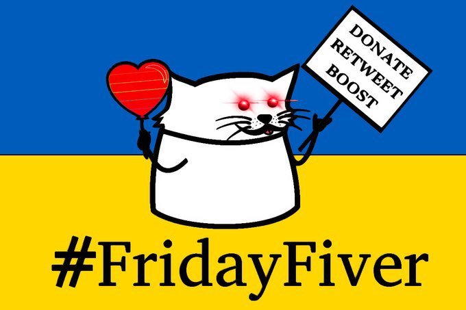 LoCoLoCo80's tweet photo. Just some of the fundys that need #FiverFriday 👇💙💛 

@AprilHuggett 
@DovesOfFreedom 
@JuliaSubbotina1 
@EvaInFocus 
@tanyawoz4 
@giorgig31418111 
@Knabsi 
@DoggoCat95 
@workshopofkind 
@Pionier_Adler 
@DekanadzeM55627 
@Dima58031Sendra 
@MapleSyrupF 
@sergeantkit
@BraveUFund https://t.co/bDTEXCX6we