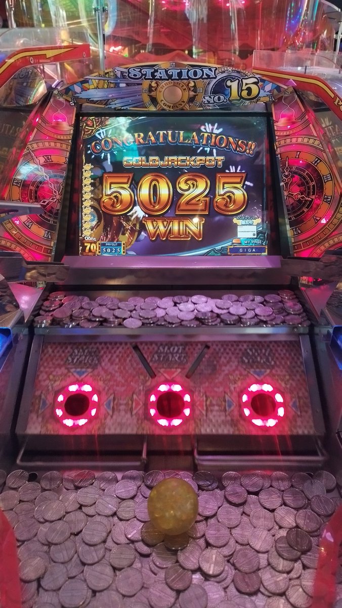 GIGAwko7's tweet photo. 遊道楽新合川店退店〜
FF3はダメダメでしたがグラクロに座ったら2回ゴールド👍
最後楽しく遊ばせてもらったので悔いはないです☺️
閉店するのは残念だけど時代の流れですね🥲
今までお世話になりました✨ https://t.co/Bd1xM0Gh9K