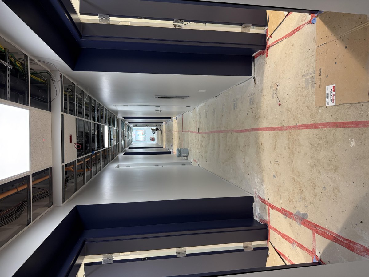 CSUNIV's tweet photo. Brick by brick ➡️ Buc by Buc.

A quick glimpse inside the newest res hall and courtyard. Almost there!

Opening this August. 💙 https://t.co/fUdd1Hb179