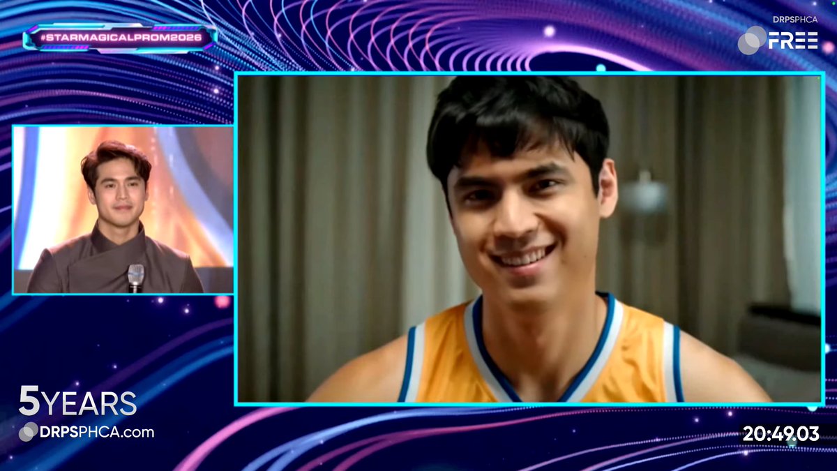 DRPSPHCAFree's tweet photo. #StarMagicalProm2026 #StarMagicalPromTheFuture: Emilio Daez in his future thing.

AI-generated. https://t.co/zvEc5d5R6L