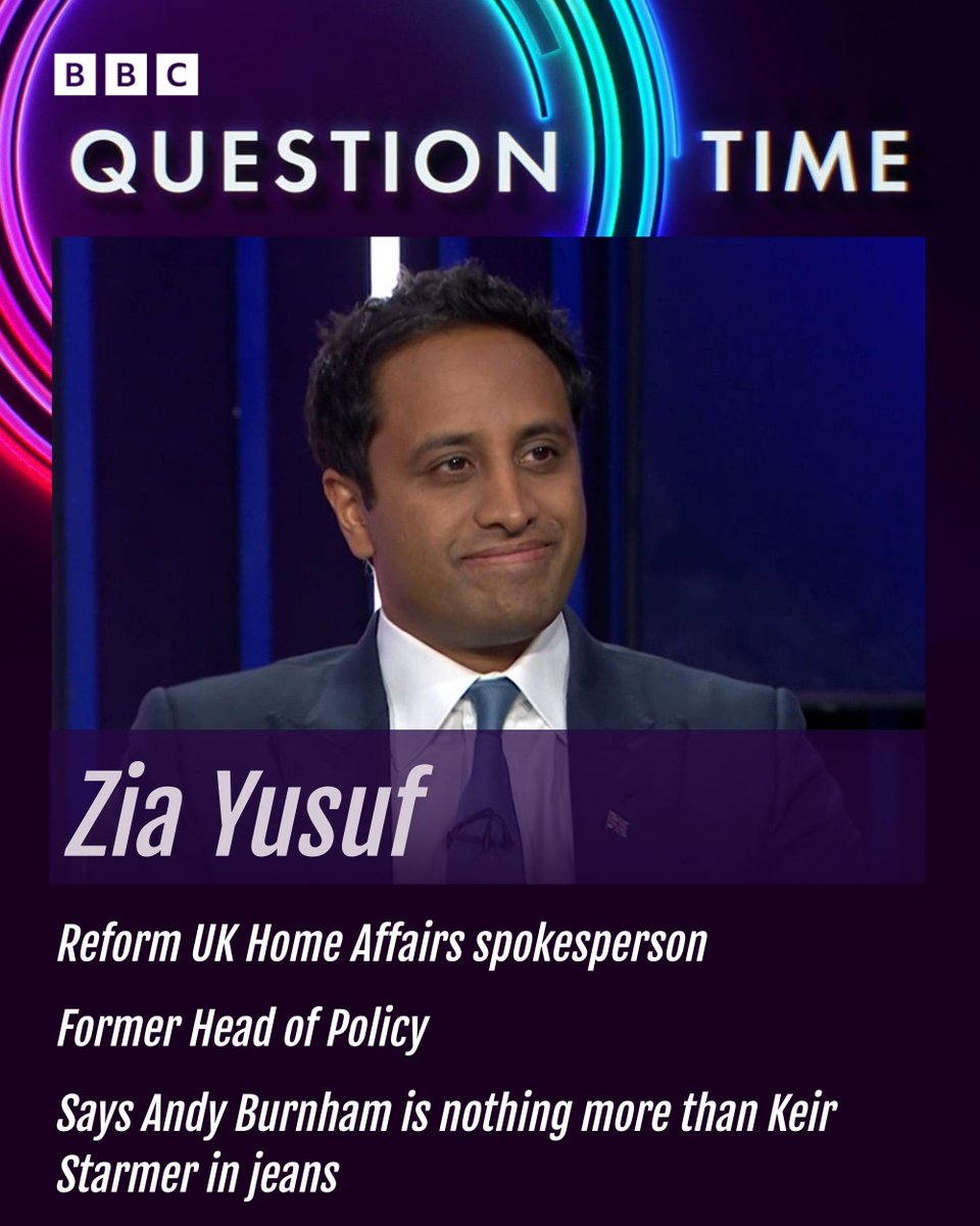 BBC Question Time tweet media