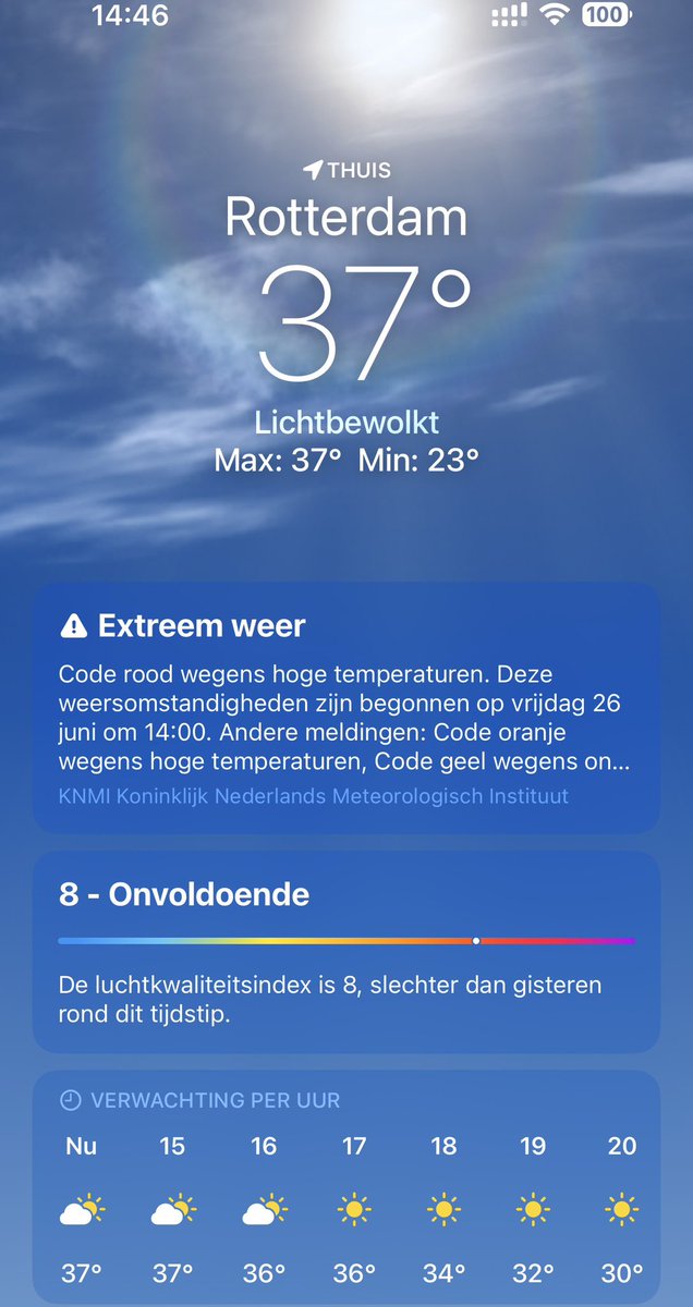 NL12022's tweet photo. Gefeliciteerd 37 graden in Kalifaat Rotterdam,20 graden in mijn huis kamer (warme lucht naar buiten aan het blazen en ❄️lucht in huis 🏠 🤜🆘🤛 https://t.co/6tHyF2lAzf