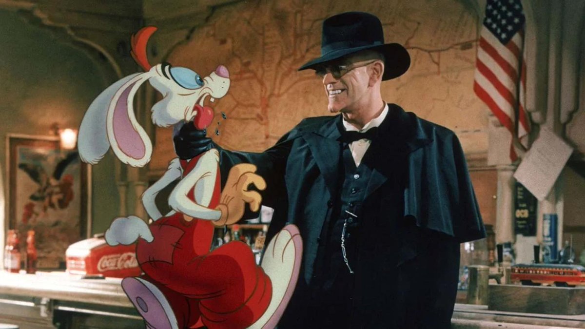 landofthe80s's tweet photo. “Who Framed Roger Rabbit” was the #1 movie at the box office today in 1988. #80s https://t.co/A0s3jyMB1B