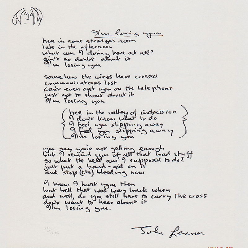 Queoir's tweet photo. Hoy no vamos a escuchar esa canción sino otras que escuchaba en los discos que siendo niño mi tía Tata me regalaba cada cumple, antes repasamos algunos de mis temas preferidos de los Beatles alone
John Lennon
01 (Just Like)Starting Over
02 I´m Loosing You https://t.co/Y7kwyYbhJ8