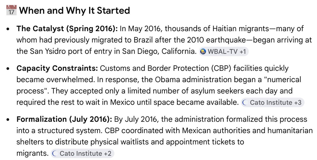 ijerryhale's tweet photo. @Scott_Wiener Metering of asylum seekers at the border started in 2016 during the last year of the Obama administration. https://t.co/907TU9Hdhc
