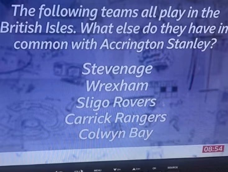 jockhiggins's tweet photo. A wee brain teaser this morning on BBC, I think I know the answer but what’s your thoughts 🤔 https://t.co/paAXWd7uxm
