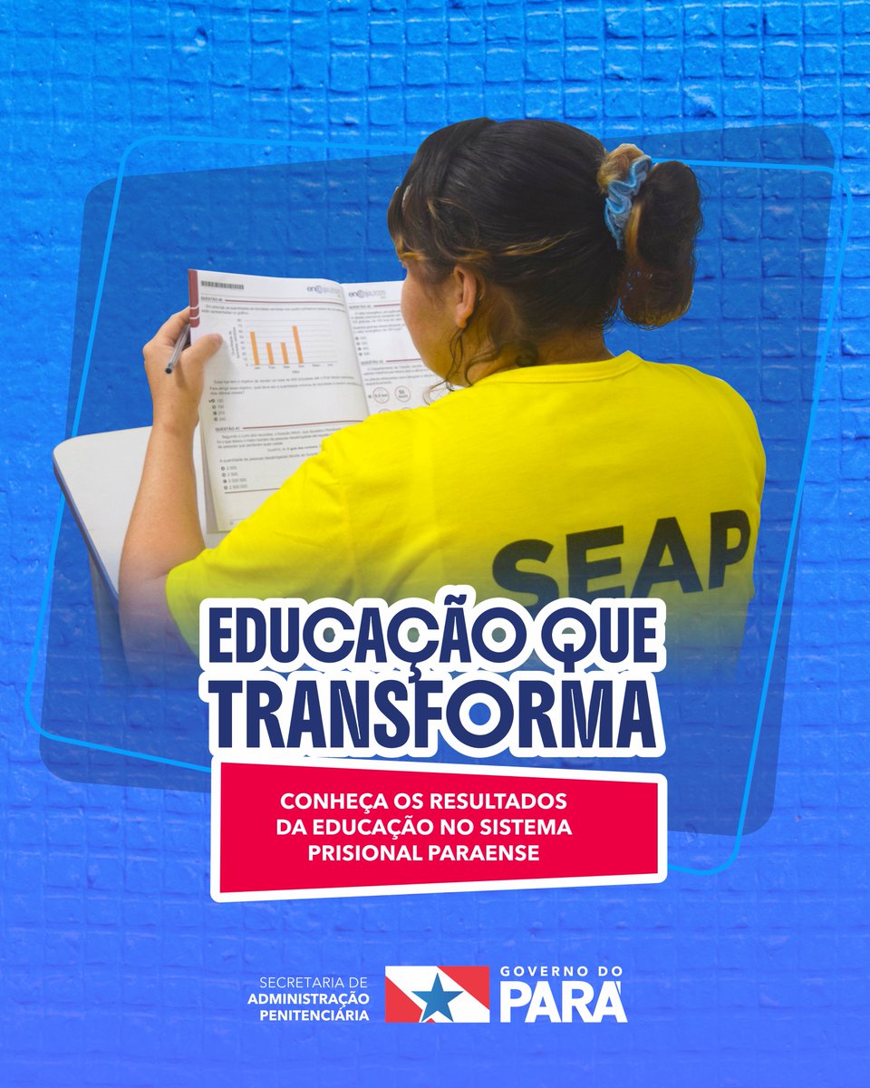 SeapPara's tweet photo. A educação transforma trajetórias e amplia oportunidades. https://t.co/YbDlKoE2b7
