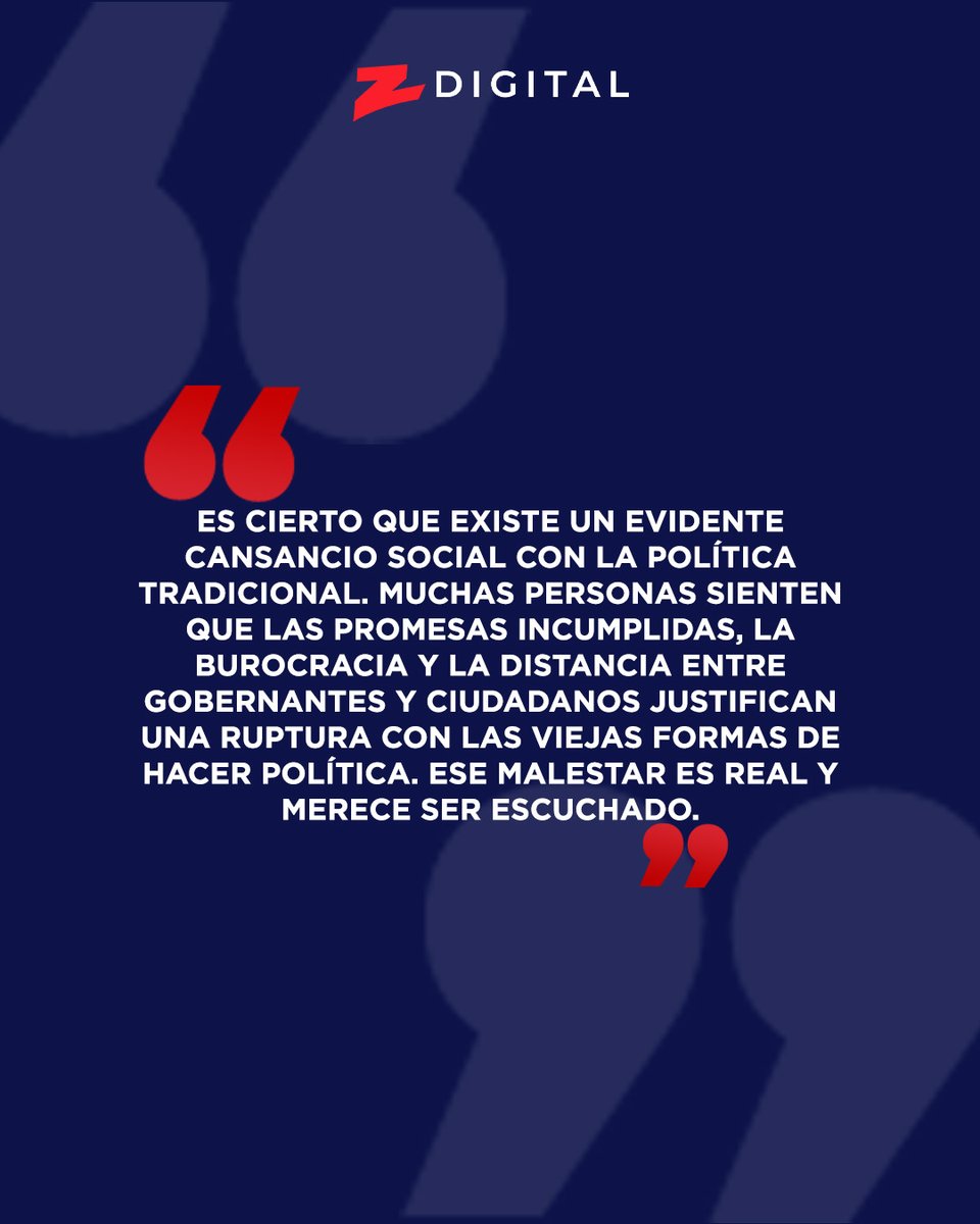 z101digital's tweet photo. 📰 [#ZColumna] "La chabacanización de la política: cuando el perfil sustituye a las ideas", así se titula el artículo de esta semana del Abogado, docente y comunicador @faustomontesdeoca. Profundice sobre este y otros temas.

Léela en: https://t.co/uwRpCl1J9S

#ZDigital #Z101 #Faustomontesdeoca #ChabacanizacióndelaPolítica #Perfil #Sustituye #Ideas
