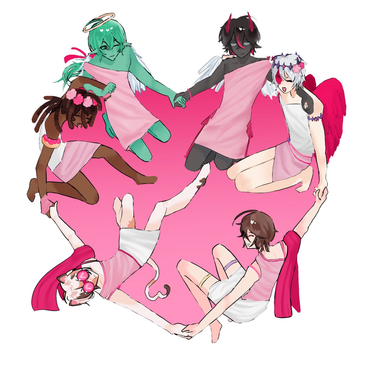 naz 🩷💵 PINK HEARTS FTW tweet media