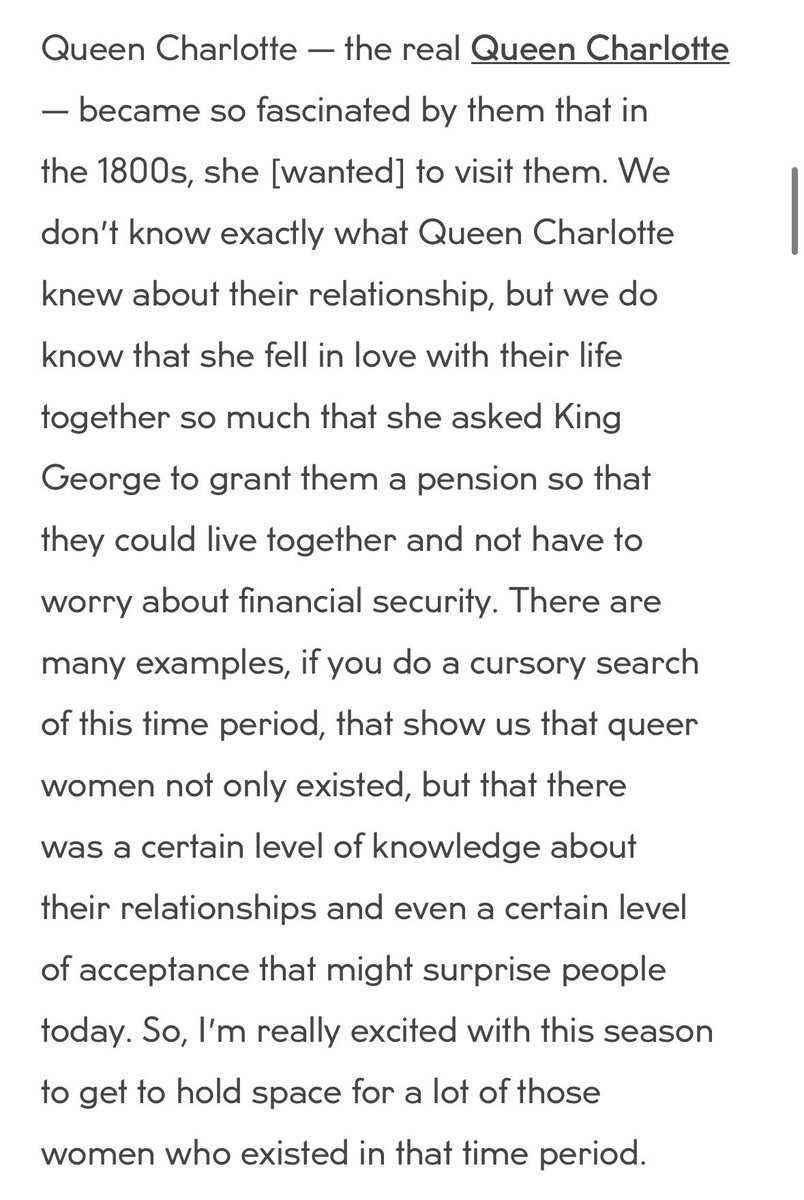 sclntse's tweet photo. queen charlotte as lesbian ally. franchaela you are in safe hands https://t.co/dymKMonZ7C