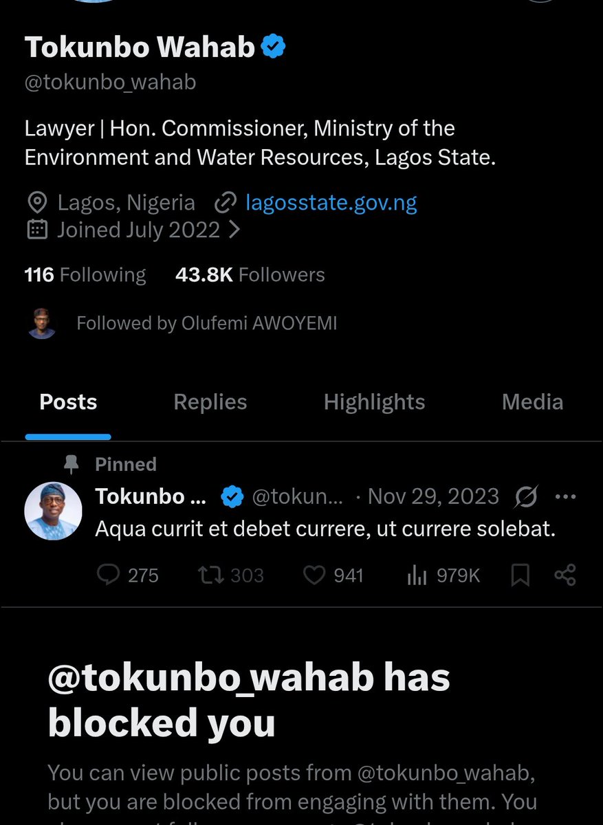 OGprojecth's tweet photo. @TYFLagos @tokunbo_wahab @sa_invincible @funshographix @TyfPacc @omo_surulere @Midatlblog @ewe_com_ng @B0lutife @AmodaOgunlere @DJagaban1 @ThinkYoruba_1st Better Nigeria
@OGprojecth
Dear 
@tokunbo_wahab 
I’m expressing concern about Lagos, not attacking you. Blocking citizens isn’t  cover for your failure. 

After your @ARISEtv  interview: Lagosians don’t need apologies. We need a clean Lagos. If that’s beyond you, then RESIGN https://t.co/x9ypxUVVZt