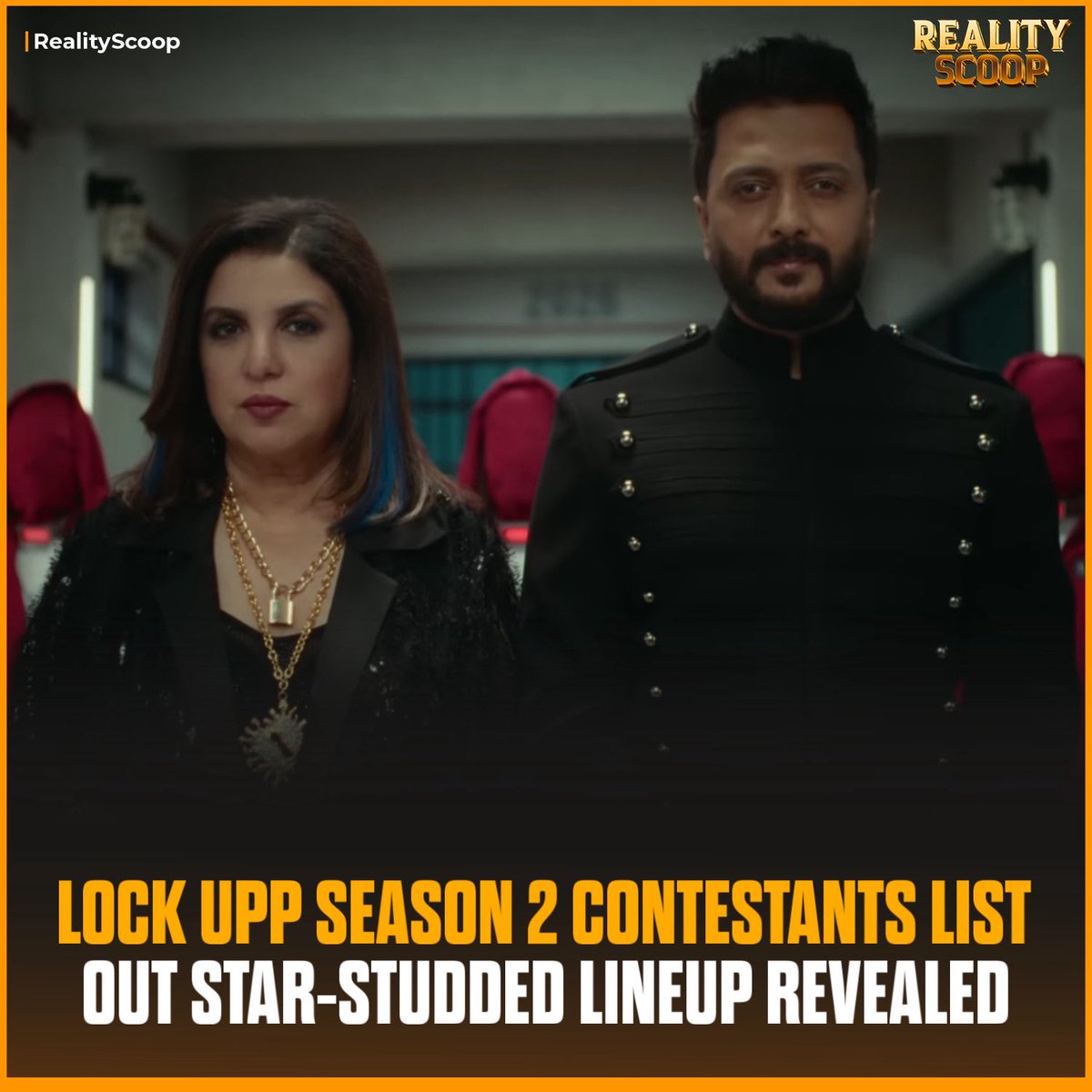 reality_scoop_'s tweet photo. Lock Upp Season 2 Confirmed Contestants
From TV stars to reality icons, this season is packed with big names 👀
#LockUpp2 #Contestants #RealityShow #BigNames #RealityScoop https://t.co/8XQ78LXjHe
