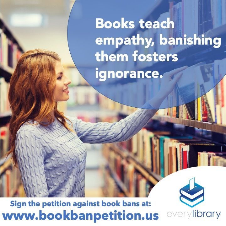 EveryLibrary's tweet photo. Don’t let them take your books! - https://t.co/UzUkYn2U07 

#library #libraries #read #reading #book #books #librarianship #lit https://t.co/0Lot07ysCb