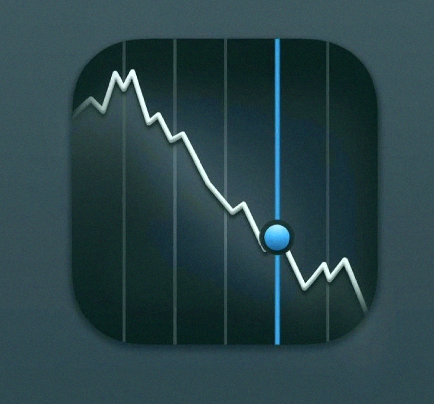 omarurena's tweet photo. What if Apple swapped their stocks app logo to match how their stock actually performed the day before 🍎 https://t.co/1VbhnC3Irx