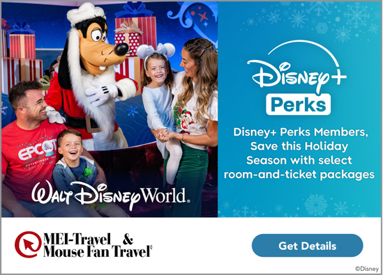CoffeeWthKenobi's tweet photo. Disney+ Perks: Members Save on Select Packages This Holiday Season At Walt Disney World with @MouseFanTravel https://t.co/ANfXY3pBod https://t.co/x4hXIoKjKn