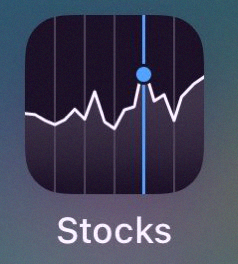 WallStNote_'s tweet photo. もしAppleが株価アプリのロゴを、前日の自社株の出来高に合わせて変えたら、どう思う？🍎 https://t.co/7wZ5egc1mb