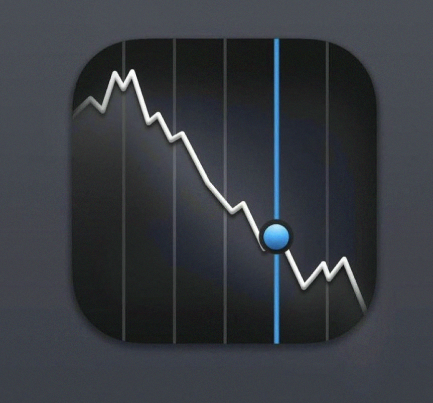 picky_sg's tweet photo. What if Apple updated their stocks app logo based on how Apple stock performed the day before? 🍎 https://t.co/fSlQ4eD32o