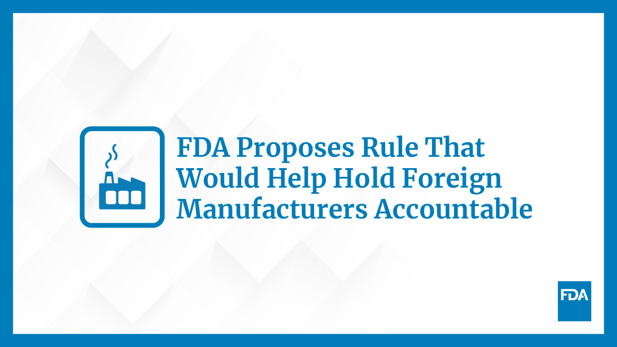 FDATobacco's tweet photo. FDA proposed a rule that, if finalized, would help protect the public health of Americans, including youth, by strengthening the agency’s ability to efficiently identify illegal foreign tobacco products and conduct on-site inspections abroad. https://t.co/h2Y5eLArFL https://t.co/YNKtsuzXGr