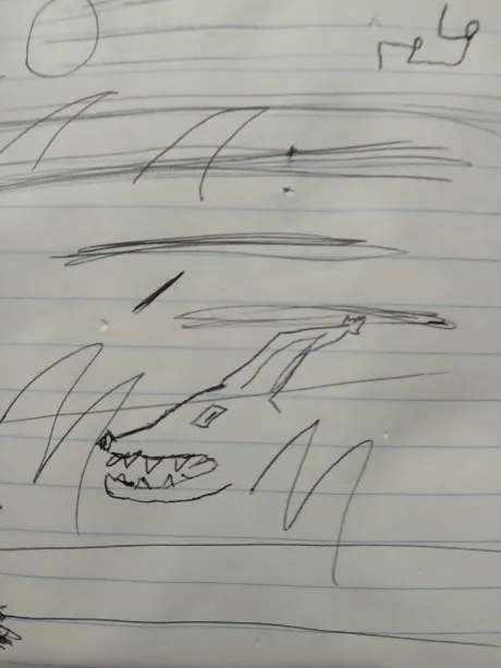 gsubzero_2's tweet photo. The Creature

Just some doodles, rarely draw, 1st one started from thinking of drawing an ear, 2nd one was cuz wanted to improve it, 3rd one wanted to try to see how it may look if drew body, 4th tried to improve it again https://t.co/lntndUSwKd