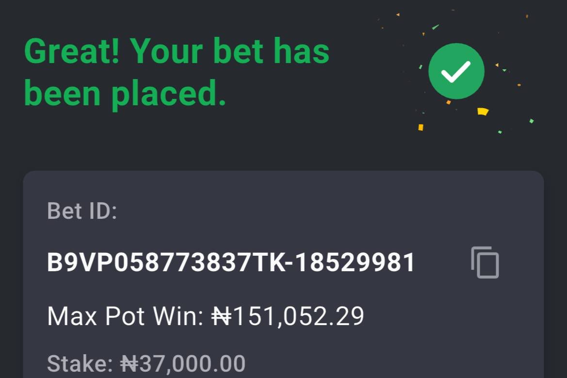 TheFtXMaestro's tweet photo. Today’s 2 odds &amp; 3 odds on Bet9ja

Codes: 5J88V5M || 5J88WRC #Bet9jaCode

#StakeResponsibly 🔞 https://t.co/PbmvHisZQj