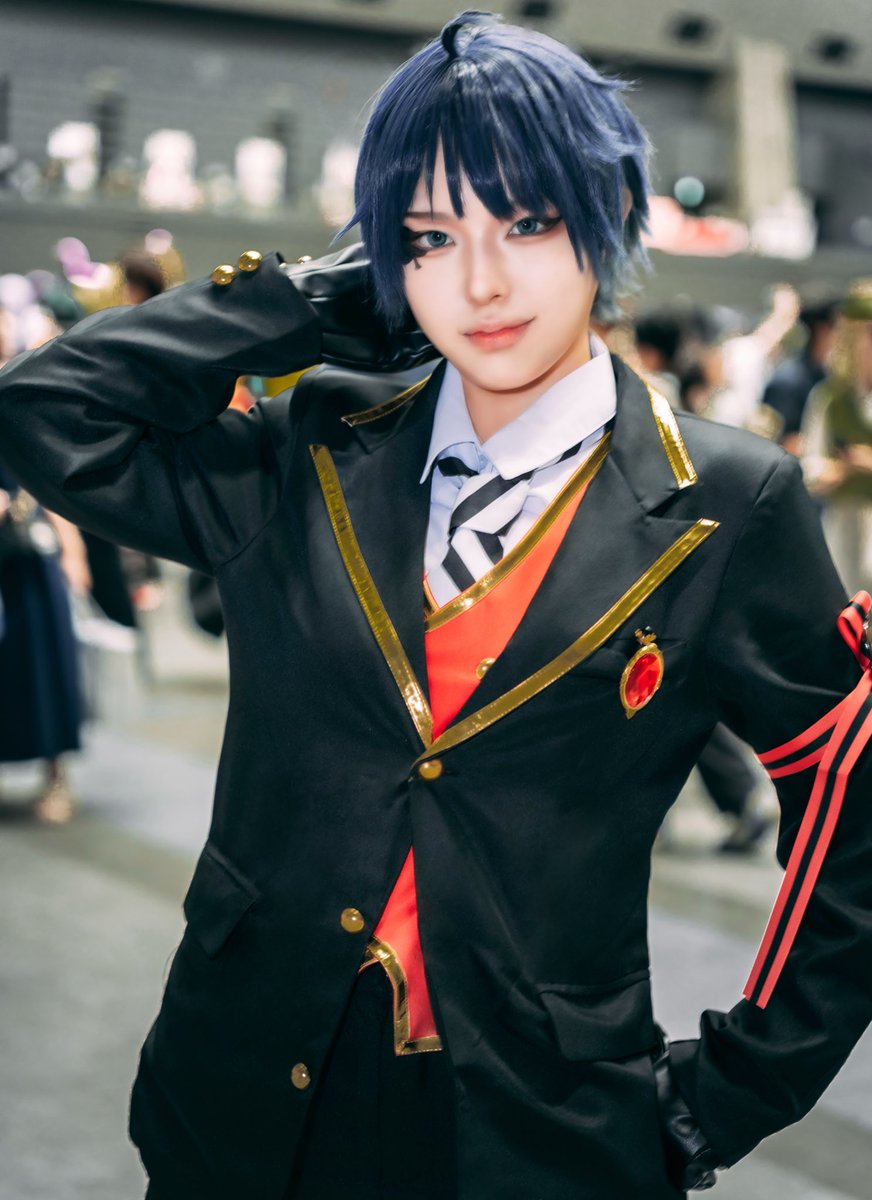 noyumaru's tweet photo. cos  /  デュース·スペード

📸 : @takuttnnn さん

#CC福岡64
#twstコスプレ https://t.co/PpVkvHV97F