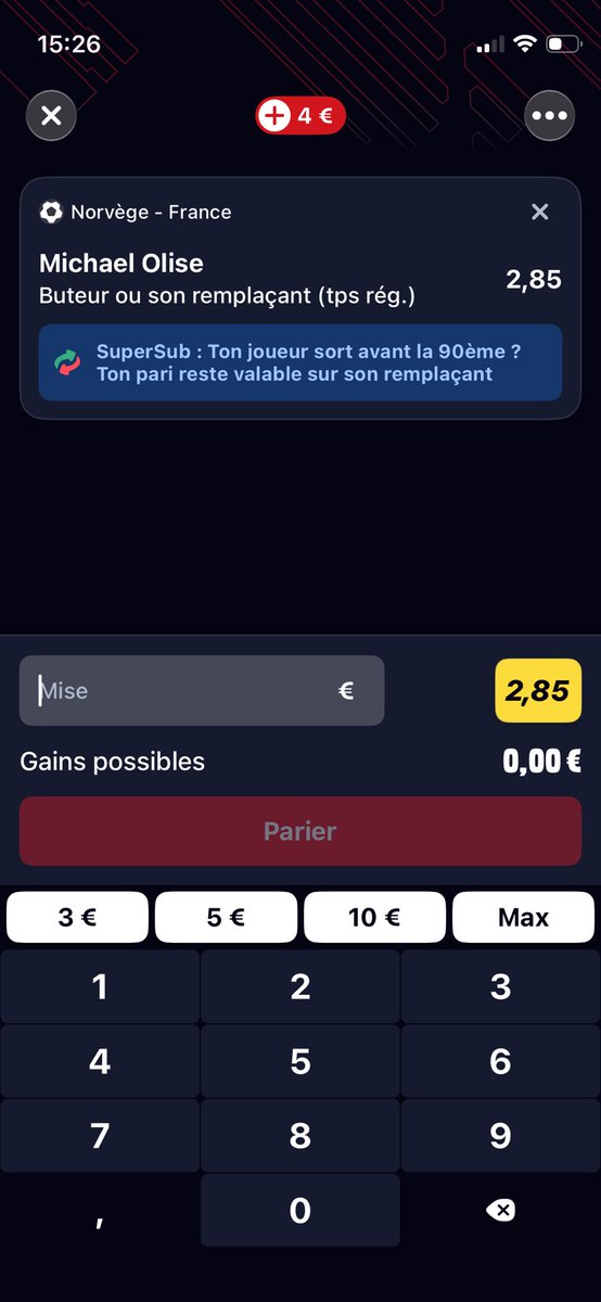 Morgzzz20's tweet photo. @Betclic Mrg_2z https://t.co/WrxrquXHT6