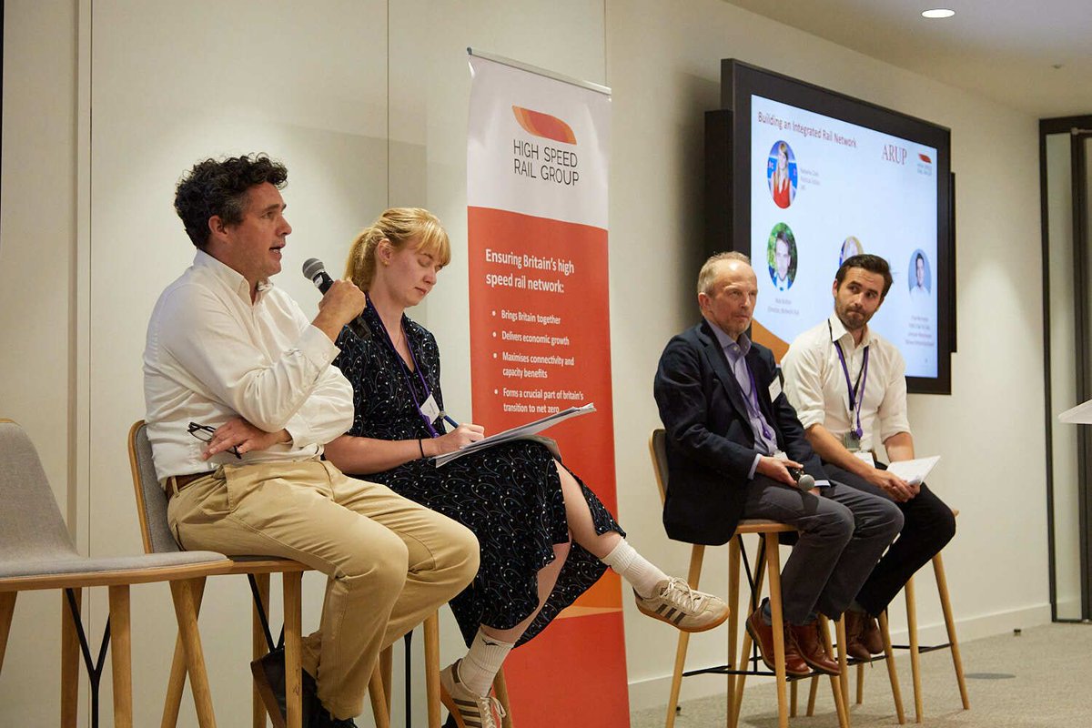 HSRailGroup's tweet photo. “Does this investment allow your children to have a better quality of life than you enjoyed?”

A powerful question from yesterday’s discussion on major transport infrastructure, and a reminder of why better rail connections matter. https://t.co/7VR0d0sKt2