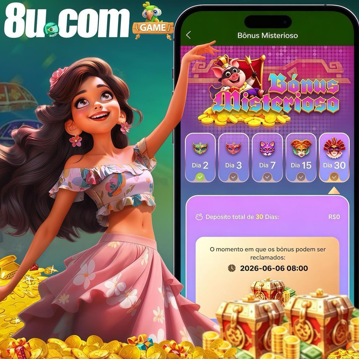 8uCom69875's tweet photo. Quanto mais você depositar e quanto mais tempo permanecer online, maiores serão as recompensas! 🥳Junte-se ao nosso paraíso dos jogos agora e ganhe prêmios incríveis! Muitas surpresas esperam por você! https://t.co/reRk8F4XPz