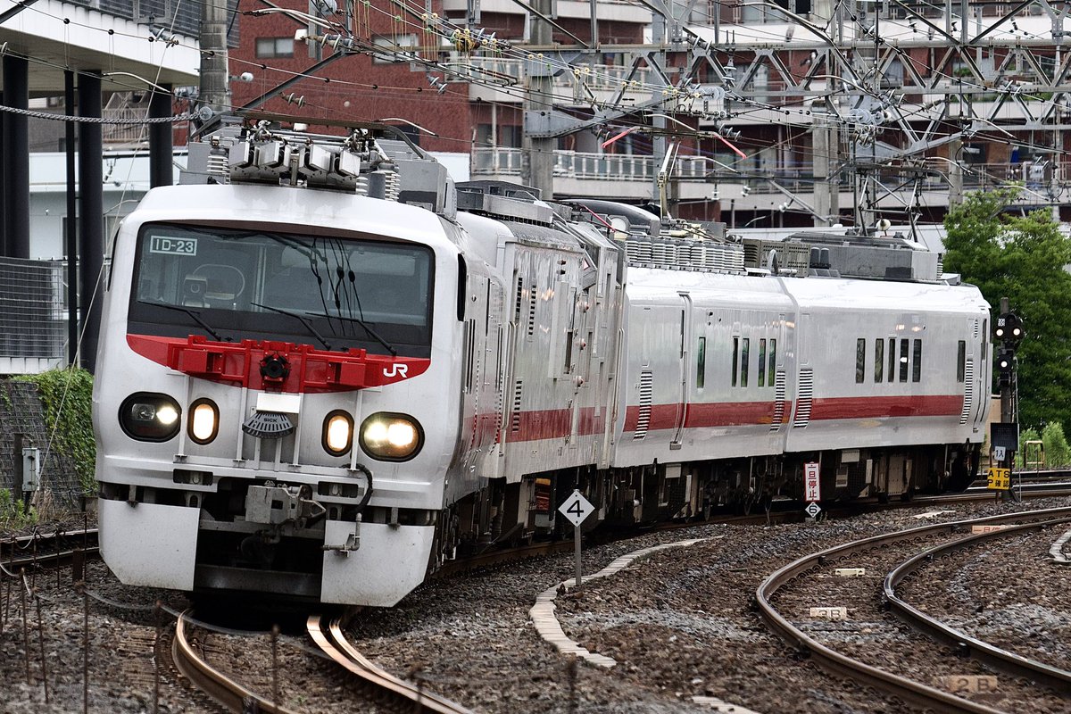 Kyuri622's tweet photo. 6/26
試9848M 高崎線検測
E491系 East i-E(マヤ50組込) https://t.co/9XHLRO6x9M