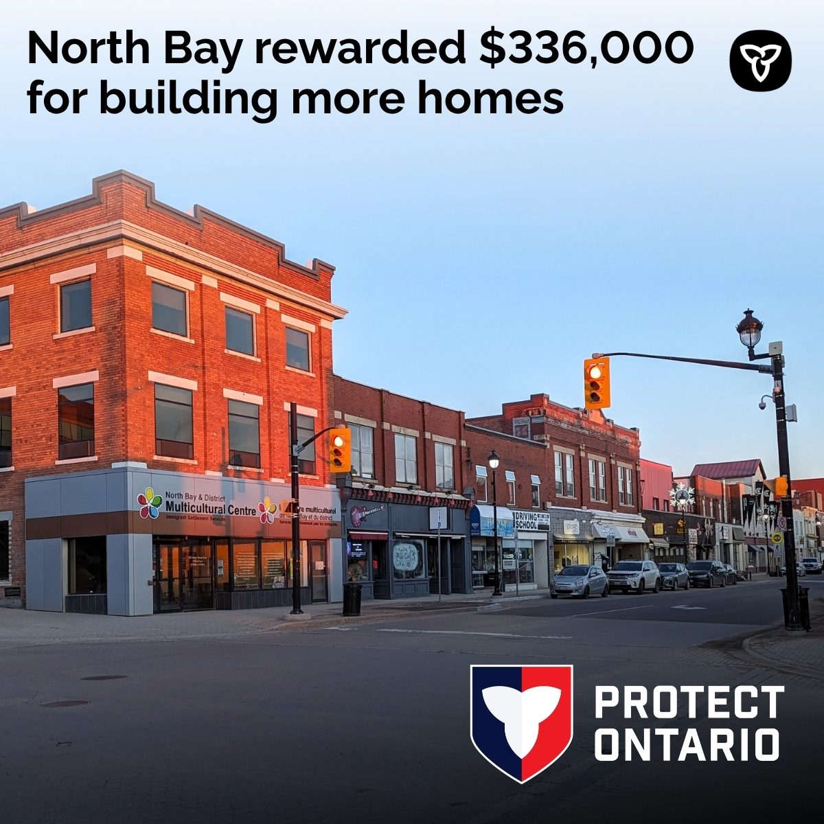 housingON's tweet photo. When we work together, we build more homes.

Ontario is rewarding the City of North Bay with $336,000 for getting shovels in the ground to build more homes faster. 

https://t.co/Fz7kA5ubZT https://t.co/QfNA5BcJV9