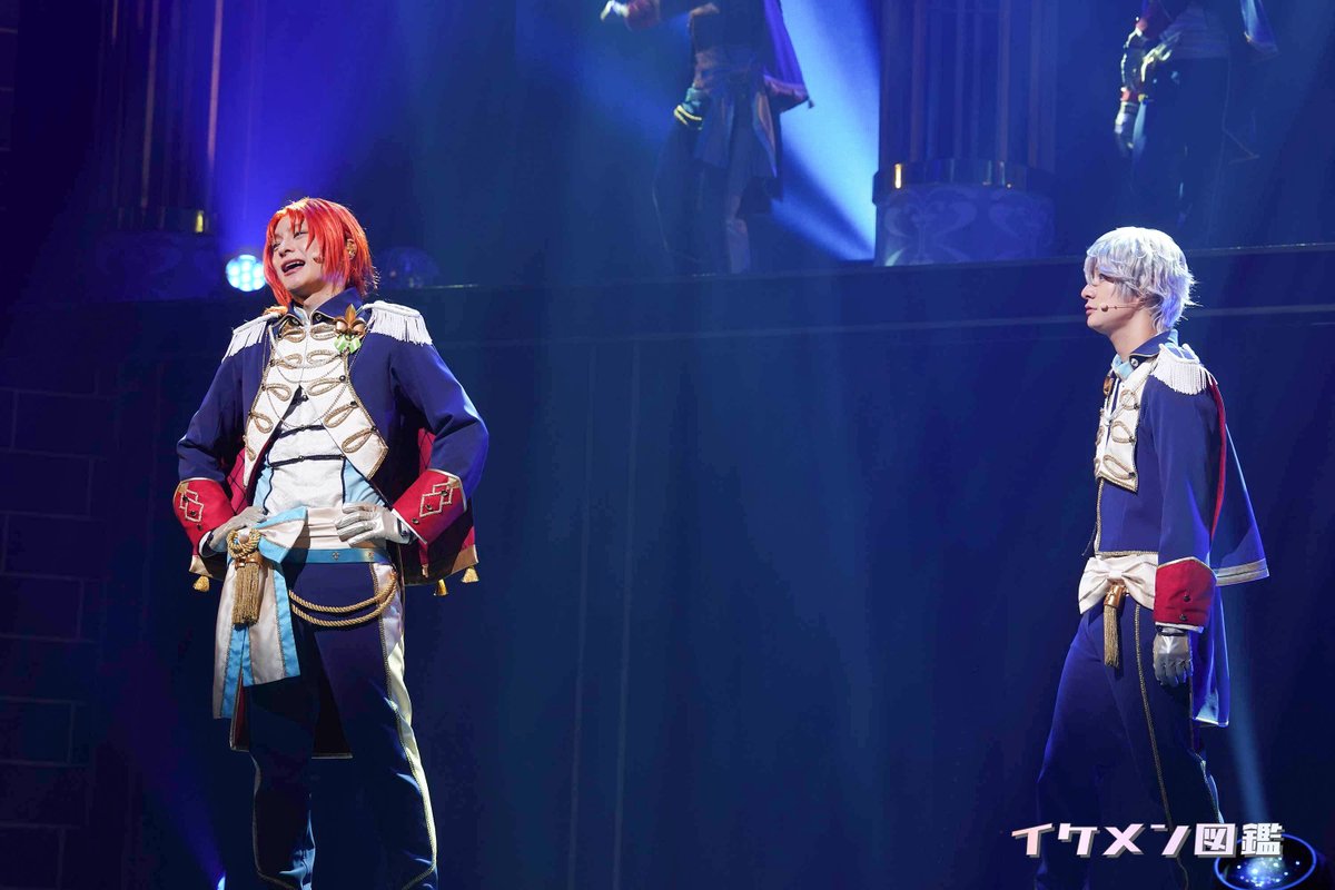 ikemenzukan_pr's tweet photo. ┊✧✧✧ ゲネプロレポート✧✧✧┊

『#あんさんぶるスターズ！THE STAGE』-Requiem from Knights-
Knightsが返礼祭で奏でるのは、断頭台に送られる王へ捧げる鎮魂歌👑
https://t.co/7OFQWV5yg2

#あんステ #あんスタ
#橋本祥平 #高崎翔太 #荒牧慶彦 #北村諒 #北川尚弥 https://t.co/L0wXMNScyO