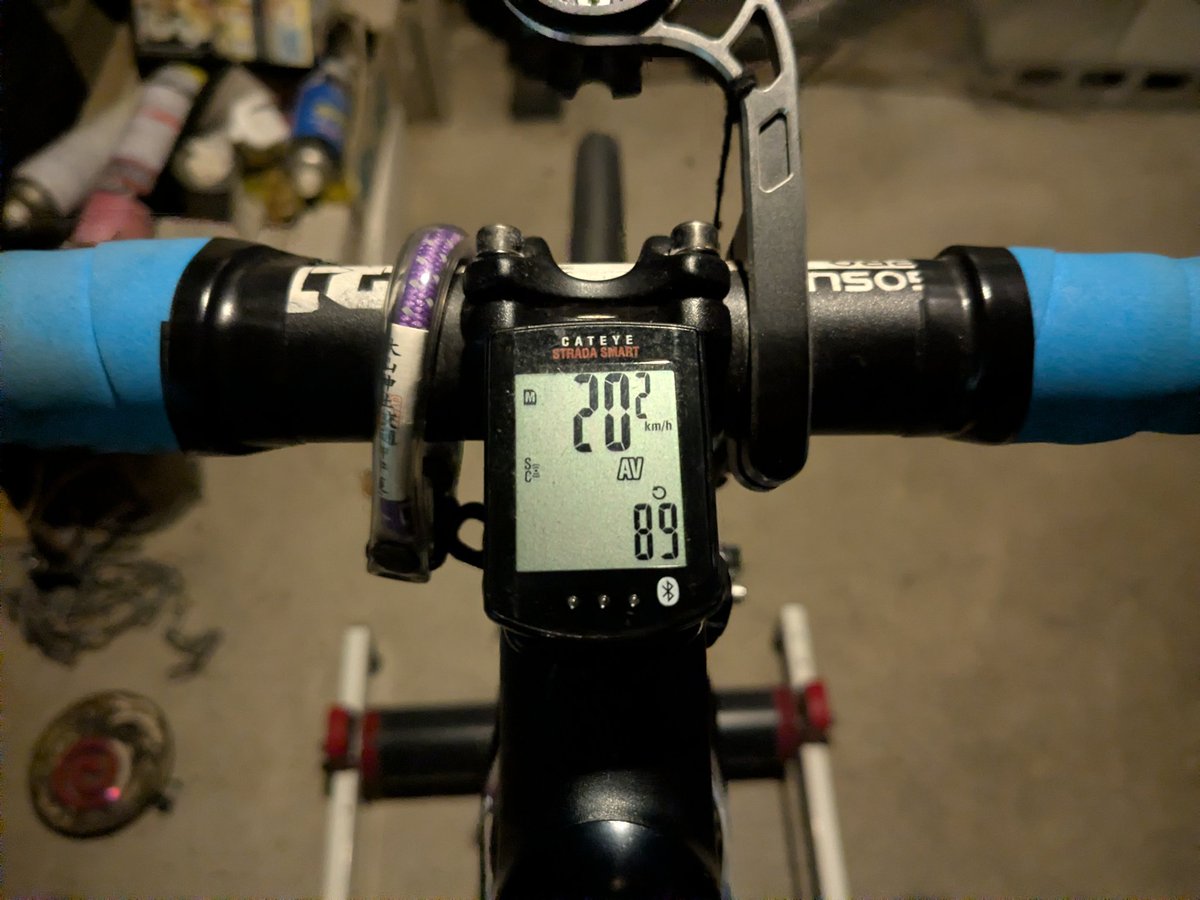 igar_one's tweet photo. 1hまわしたー
Ave20.2km
#まわすよーの会 https://t.co/derFgJVYd8