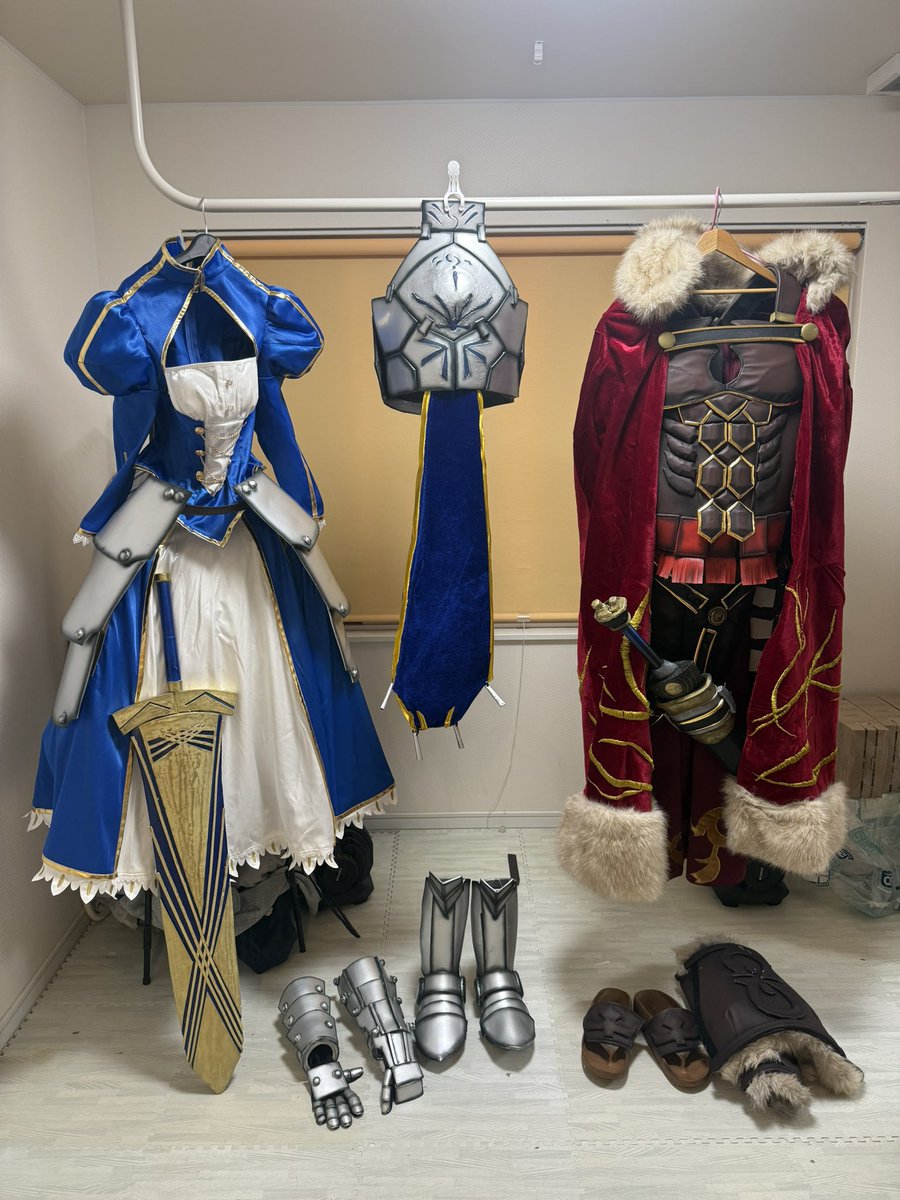 GAAP66901836's tweet photo. セイバー装備一式

無事に完成しました

今年も無事に振り切りました

さぁ

洞爺湖だッ(о´∀`о)！ https://t.co/YaplKMy6S2