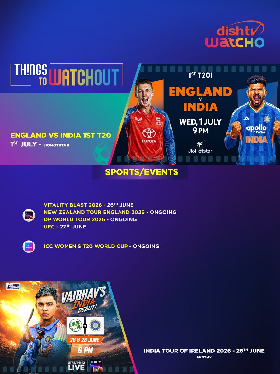 watchoapp's tweet photo. Still wondering what to watch? 👀

Don't. We've already updated your watchlist with this week's biggest releases.

#ThingsToWatchOut #Watcho #DishTVWatcho #StreamingNow https://t.co/hoSIe09eEB