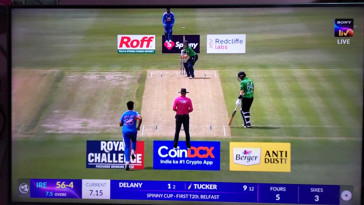 imRajPatil19's tweet photo. @SonySportsNetwk The excessive use of digital advertising on the pitch, around the wickets, and across the playing field during broadcasts is highly distracting and detracts from the viewing experience. A cleaner, view matches far more enjoyable for viewer especially those who pay for the service https://t.co/yWrsDxRvd6