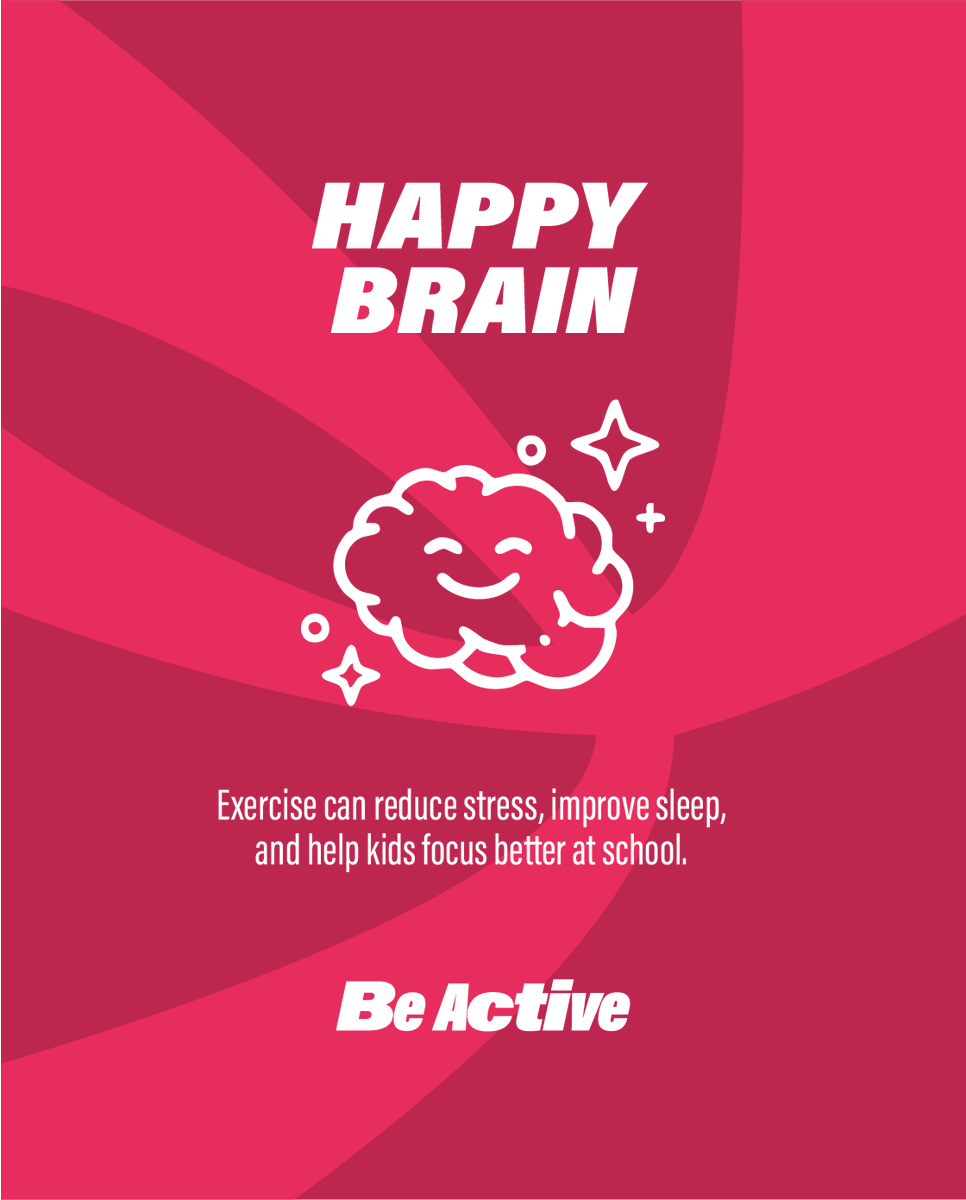 WHO_Europe's tweet photo. #PhysicalActivity benefits the brain as much as the body.

Regular movement can improve concentration, memory and learning. It helps reduce stress and anxiety, supports emotional wellbeing and contributes to better sleep.

https://t.co/1L7CrU9VU2

#MentalHealth #BeActive https://t.co/mTxdCFiEdD
