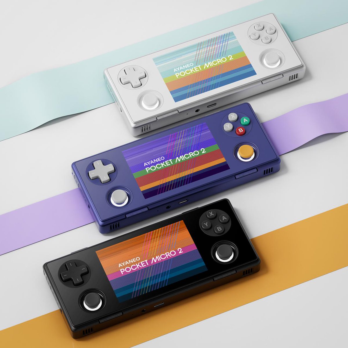 AYANEO__'s tweet photo. AYANEO Pocket MICRO 2 Officially Released 🎮
The Next-Gen Mini Horizontal Retro Gaming Powerhouse 🔥
Fully Upgraded,Beyond Expectations 🎉
A premium portable companion designed exclusively for retro gaming enthusiasts 🚀
https://t.co/sBx0hgw6cY https://t.co/9wNJmFfofX