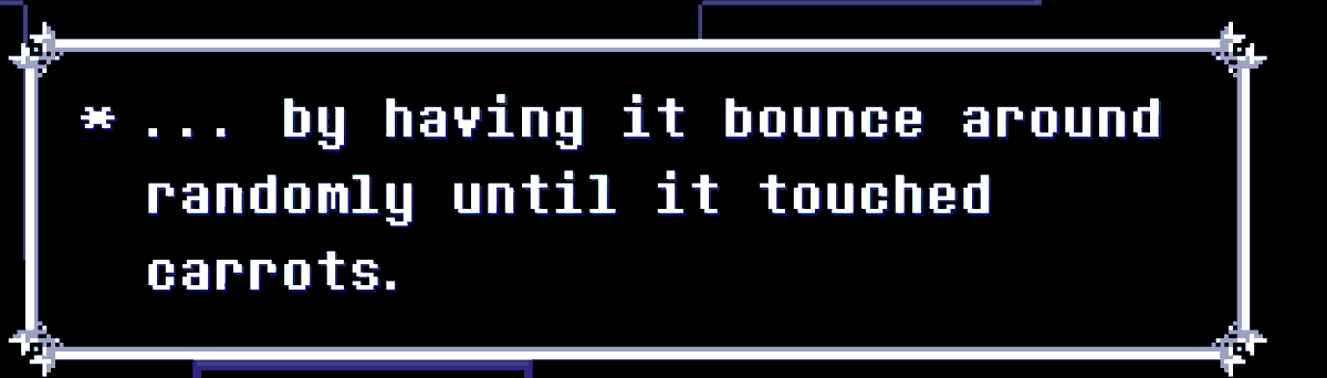 Comfnani's tweet photo. // DELTARUNE SPOILERS 

Deltarune referencing both Umamusume AND horse race tests in the same scene is one of the most insane things ever I actually can't believe this is real https://t.co/Z8ACz9jOIQ