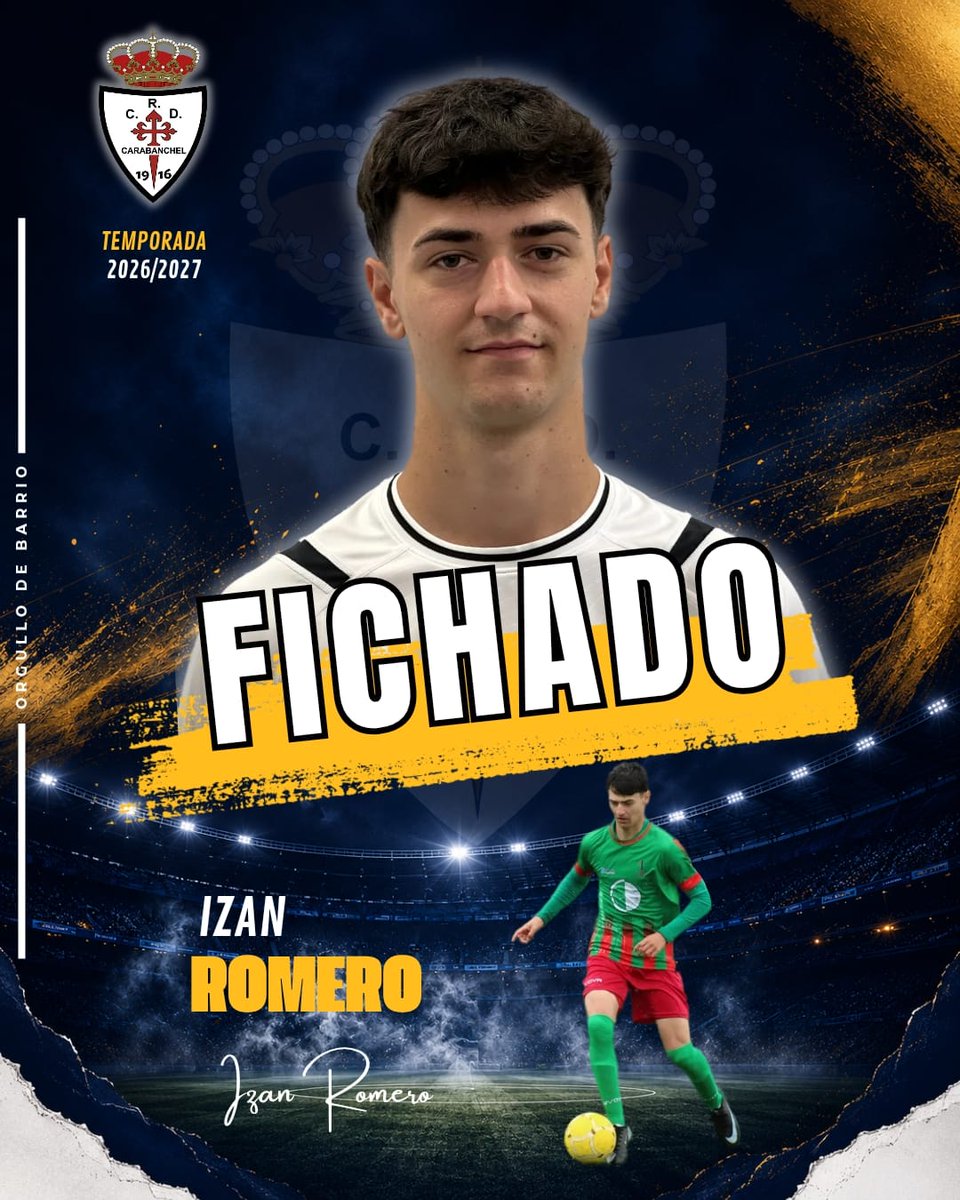 rcdcarabanchel's tweet photo. 🚨 𝗜𝗭𝗔𝗡 𝗥𝗢𝗠𝗘𝗥𝗢 𝗙𝗜𝗖𝗛𝗔𝗗𝗢
La vuelta del hijo pródigo. Delantero polivalente que vimos crecer en La Mina, llega del CD Fortuna
📋Toda la información en la web👇🏻
https://t.co/89p1i3MlHC
Bienvenido Izan‼️🤍🖤
#VamosCara #OrgulloDeBarrio #TodoEsBlancoYNegro⚪⚫ https://t.co/yh5RL04ivn