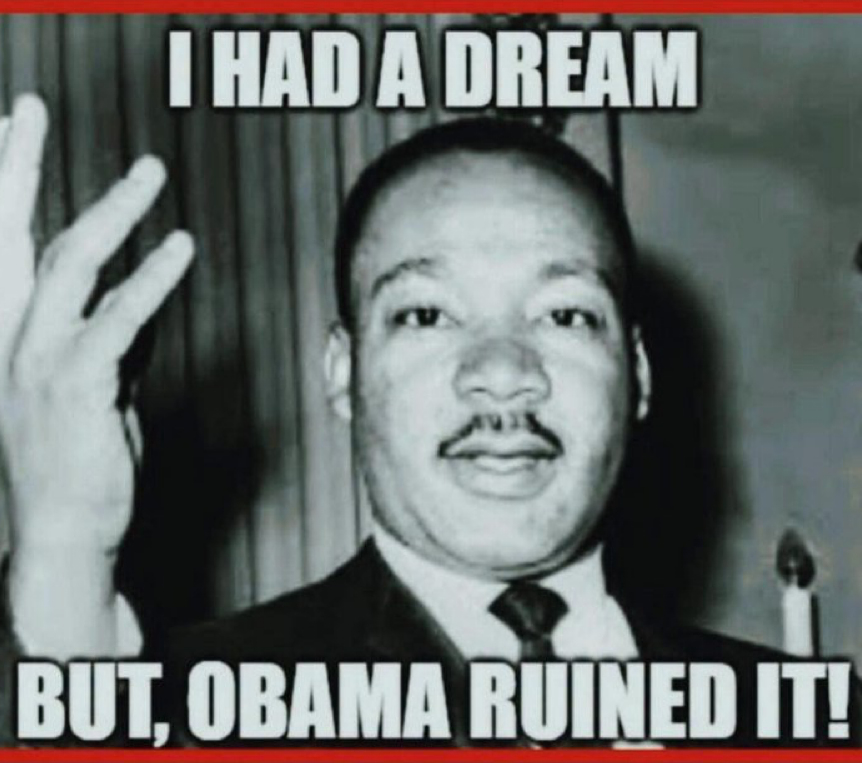 GioBruno1600's tweet photo. WHY did Obama turn his back on MLK ? https://t.co/KGgG5OhrK2