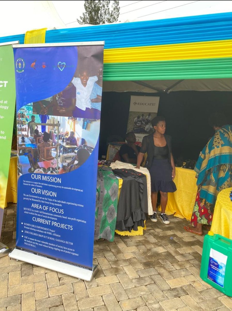 Bevoiceorg's tweet photo. Today, we're proud to be participating in the @KicukiroDistr JADF Open Day, where we're showcasing the impact of our work, achievements, and commitment to empowering communities across the district. Visit our standn to learn more about BeVoice #JADFOpenDay #kicukiro https://t.co/t0rIychnHE