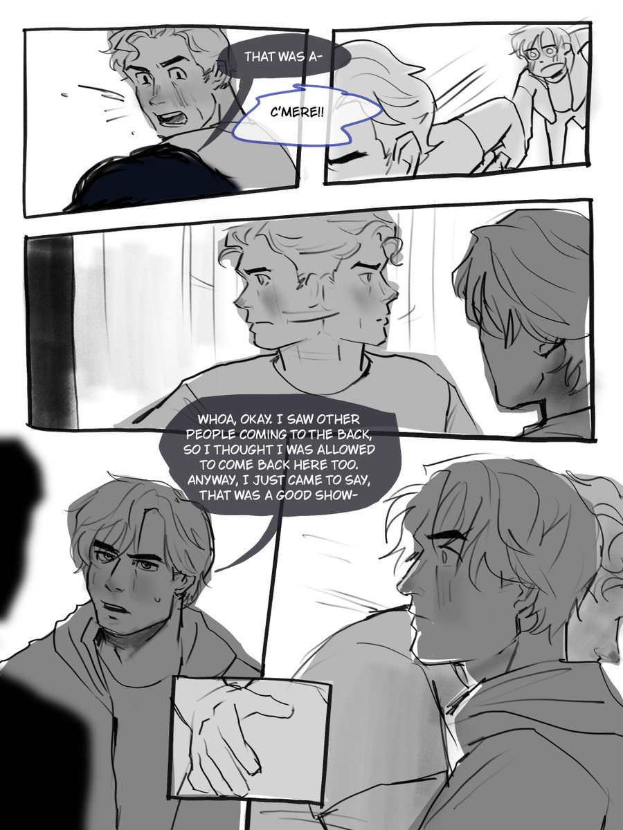VickyThePopStar's tweet photo. #superbat college au new chapter out for public! Yes, more unnecessary body contact https://t.co/rkbb40W9NL
