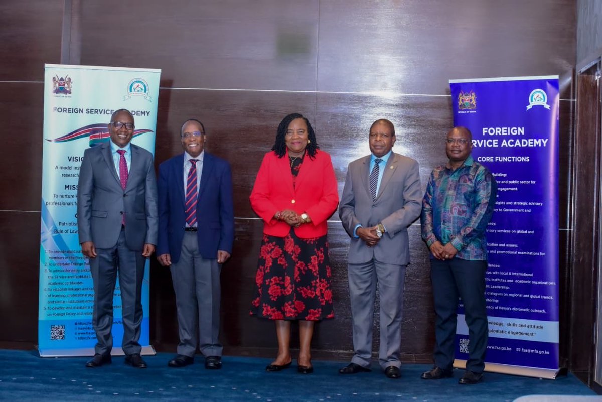 HE_IdaOdinga's tweet photo. Day 2 of induction as Kenya's Ambassador &amp; Permanent Representative to @UNON_Nairobi and @UNEP. In this new chapter I will carry Kenya's voice, values and vision to the world stage. 

For women. For the environment. For justice. https://t.co/wZrEyLsTCs