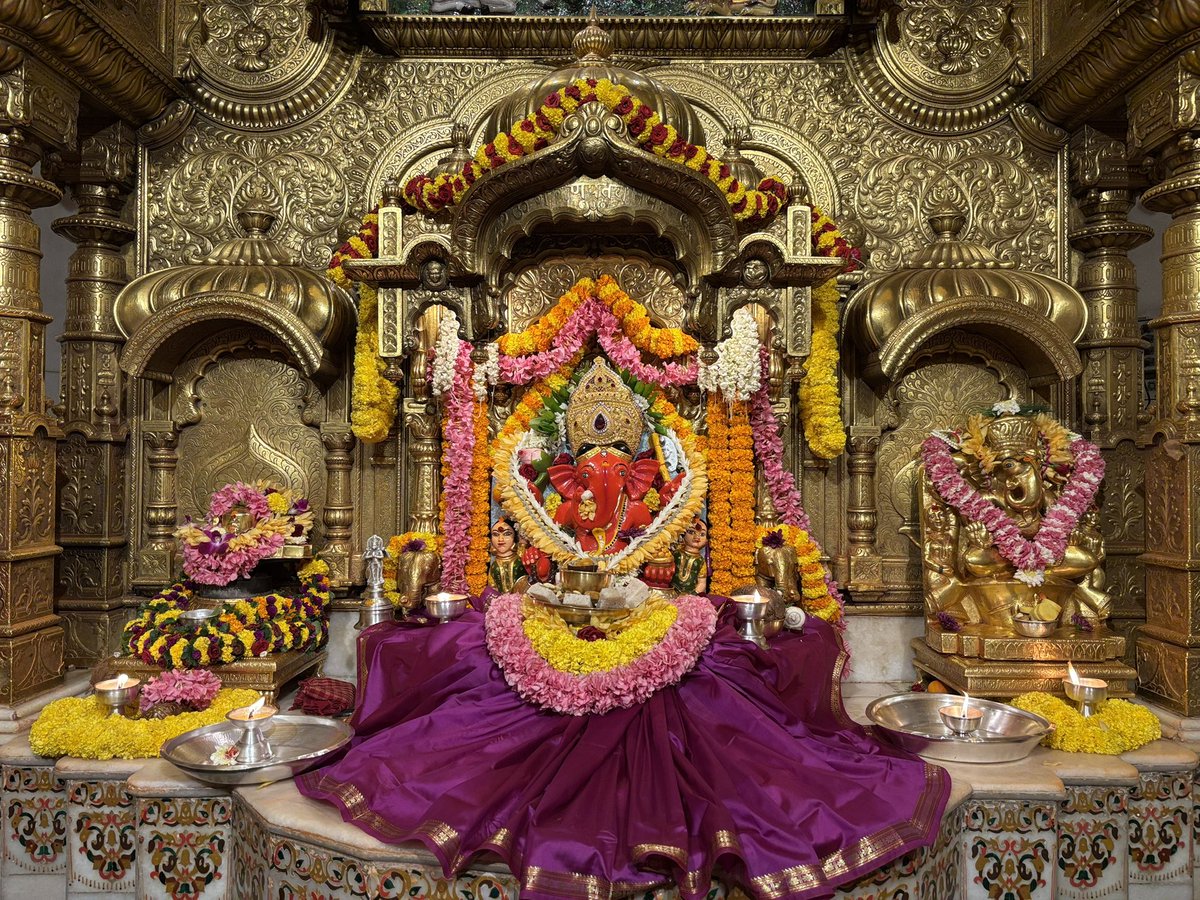Shree Siddhivinayak Ganapati Temple Trust tweet media